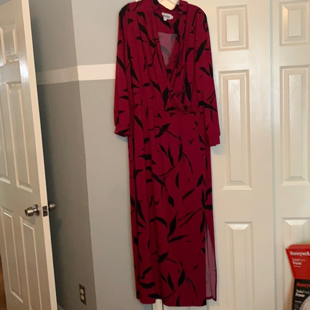 Maxi jersey dress (2x) - Leota